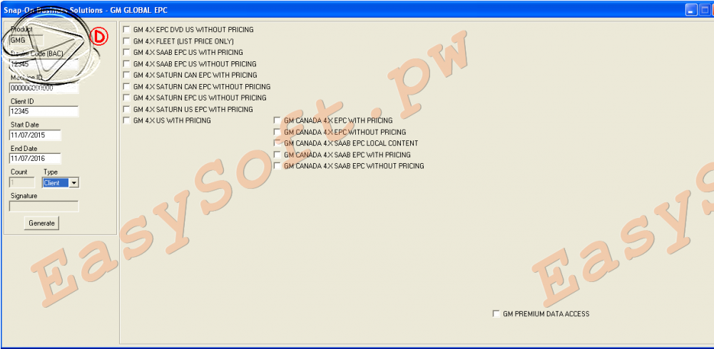 Snap-on Gm Global Epc Keygen License (1000x1000), Png Download