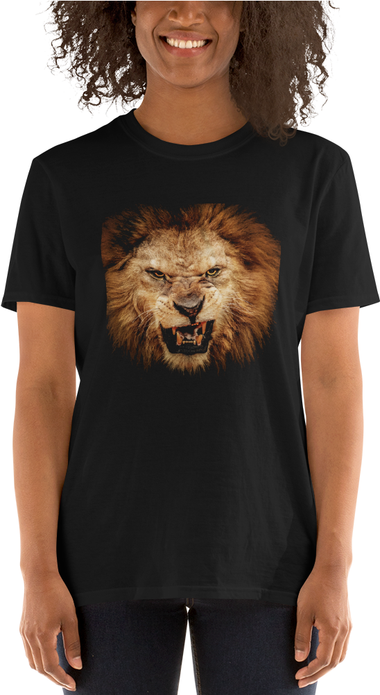 Short Sleeve Unisex T Shirt - T-shirt (1000x1000), Png Download