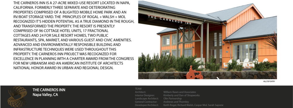 Portfolio Sapone 2018 Sample121 - Carneros Resort And Spa (1000x389), Png Download