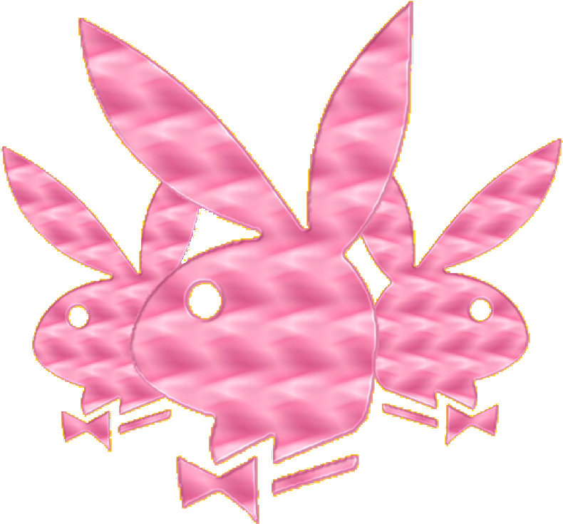 Playboy Bunny Playboybunny Pink Aesthetic Freetoedit (1024x1024), Png Download