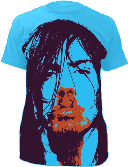 Big Face T-shirt - Andrew Wk T Shirt (600x760), Png Download