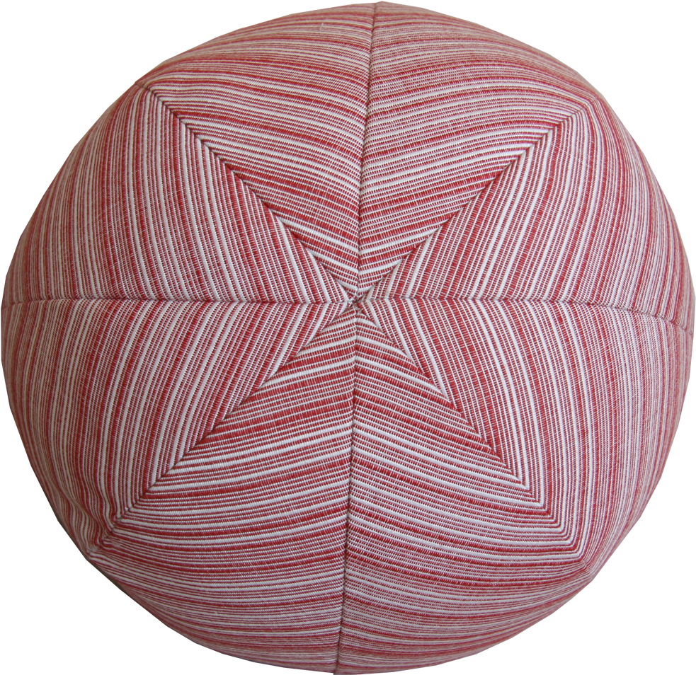 Pink Star Ball - Circle (1000x1000), Png Download