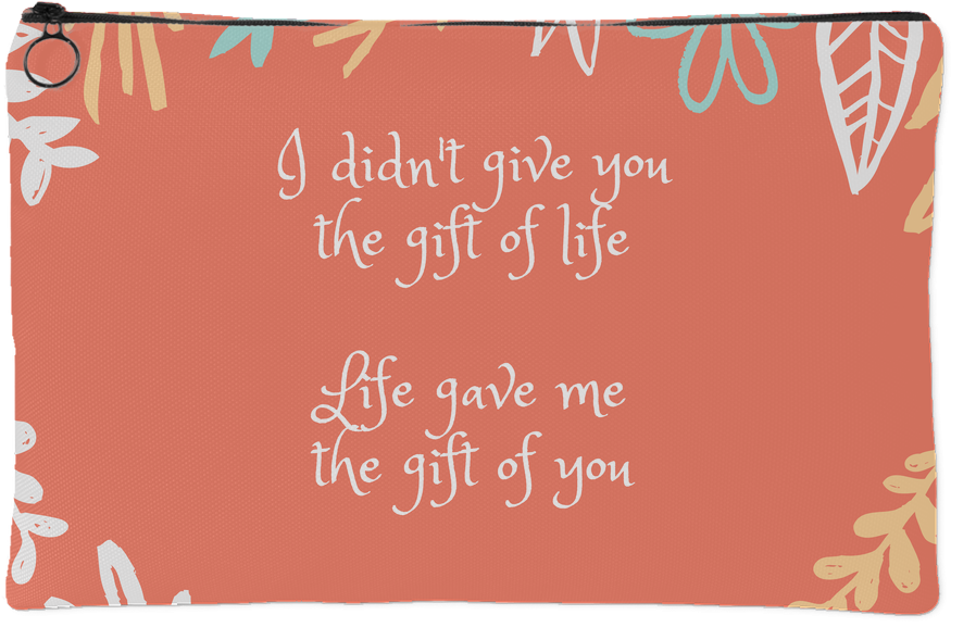 'gift Of Life, Gift Of You' Mother Daughter Quotes - Calligraphy (1024x1024), Png Download