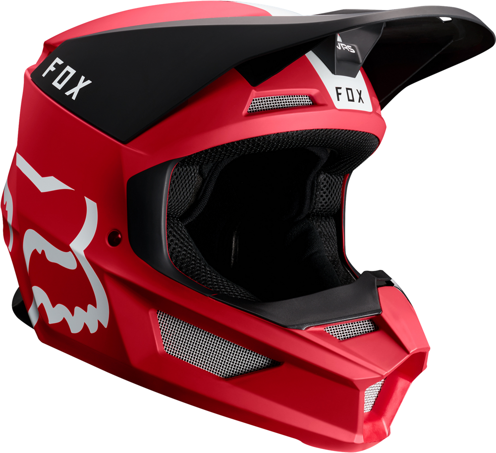 2019 Fox V1 Dirtbike Helmet - Fox V1 Helmet 2019 (1000x1000), Png Download