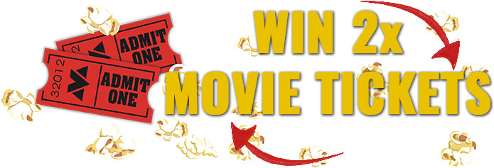 Movietickets Logo Png - Win Movie Tickets Png (800x400), Png Download