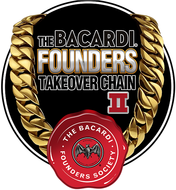 Bacardi Chain Logo2 - Emblem (611x692), Png Download