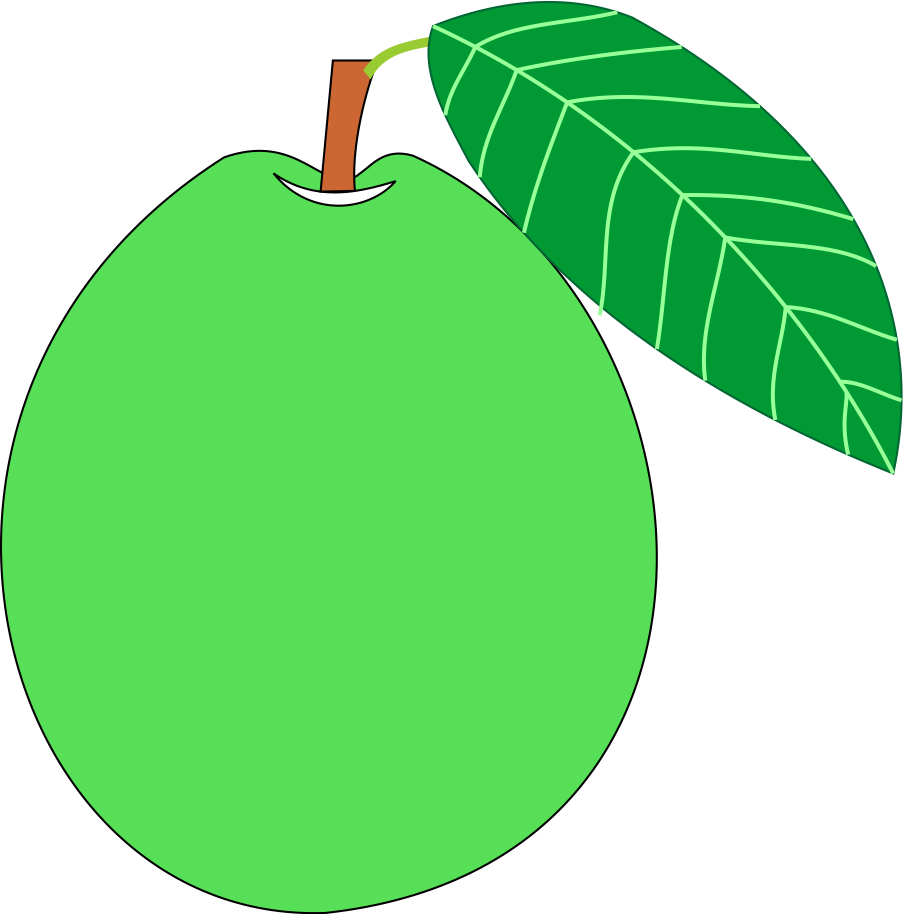 Guava Png Pic - Kartun Jambu Png (903x914), Png Download