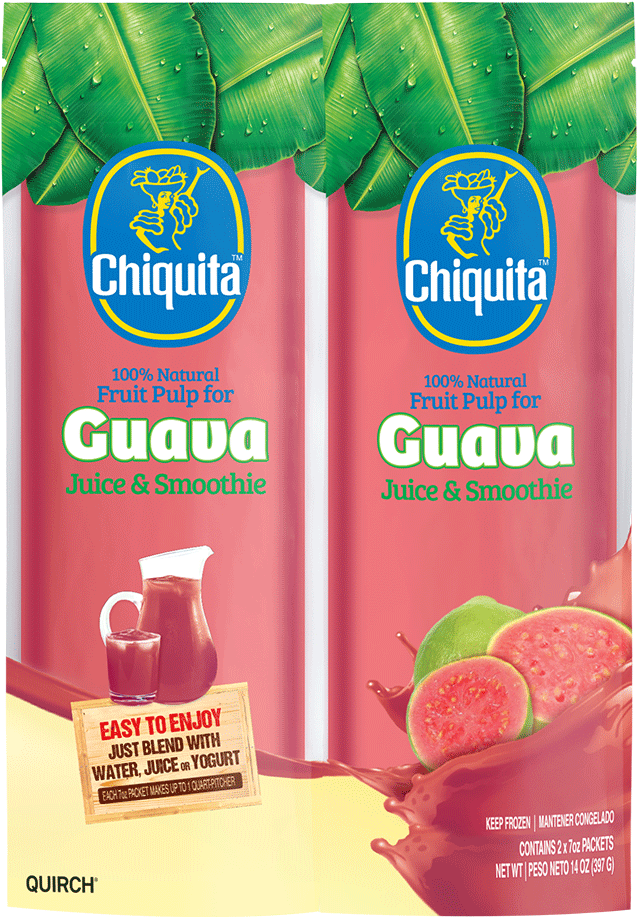 Guava Pulp - Chiquita Brands International (1000x1000), Png Download
