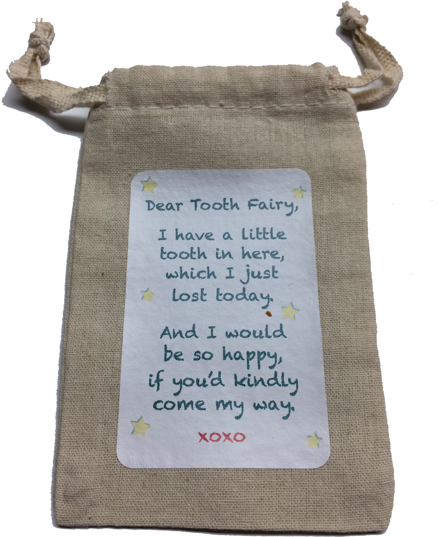 My L'il Tooth Tote - Woven Fabric (1536x2048), Png Download