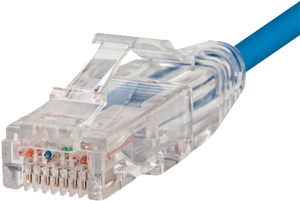 Roughly Half The Thickness Of Regular Cat6 Ethernet - Ethernet Cable (635x506), Png Download