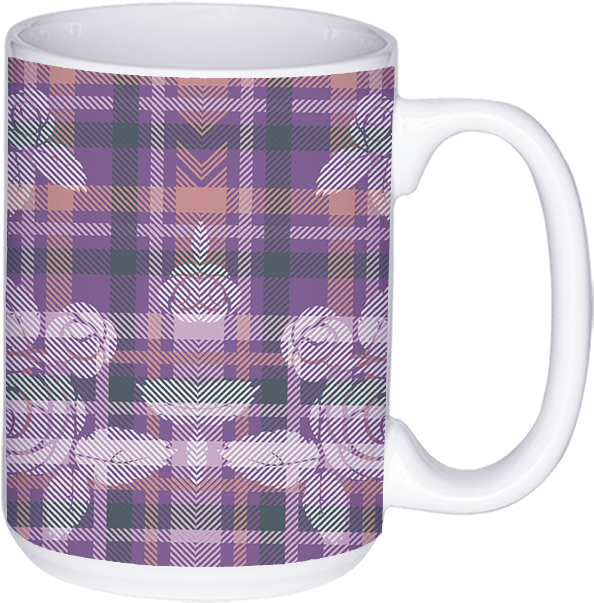Mug15oz-amethystorchid - Mug (1000x1000), Png Download