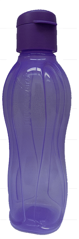 Tupperware Bottle 500 Ml Purple - Plastic Bottle (1000x1000), Png Download