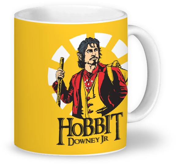 Caneca Hobbit Downey Jr De Que Desenholegalna - Coffee Cup (800x800), Png Download