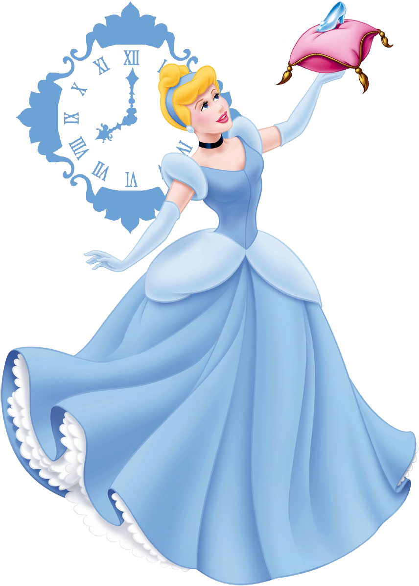 Cinderella's Face - Clipart Disney Cinderella And Charming (900x1224), Png Download