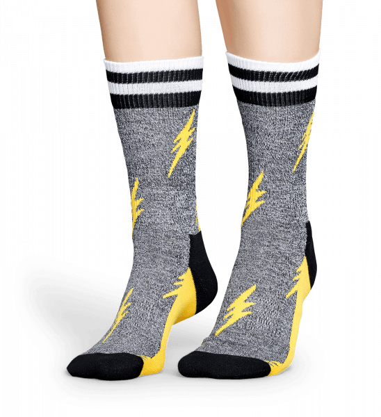 Grijze Sport Sokken - Hockey Sock (548x600), Png Download