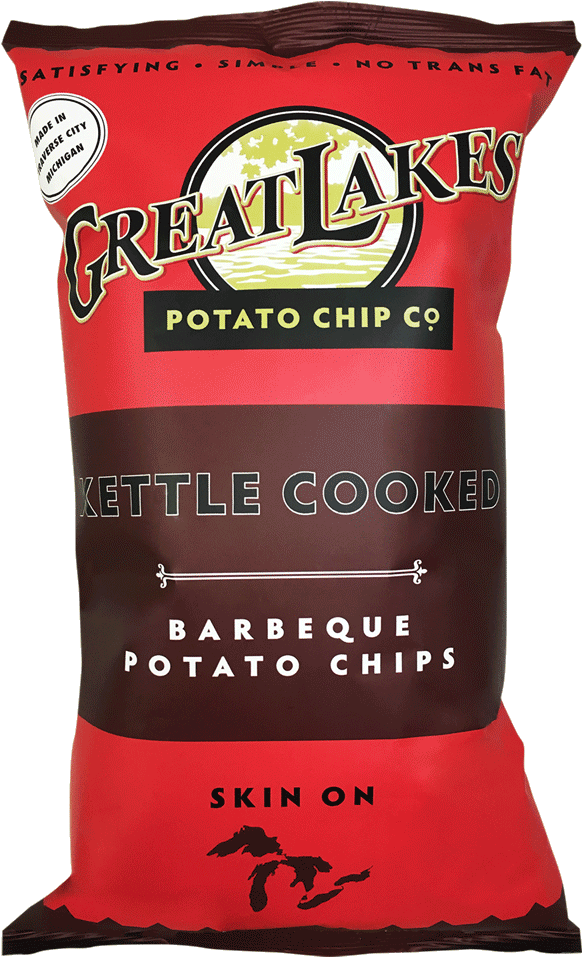 Barbecue Potato Chips - Great Lake Potato Chip Company (1000x1000), Png Download