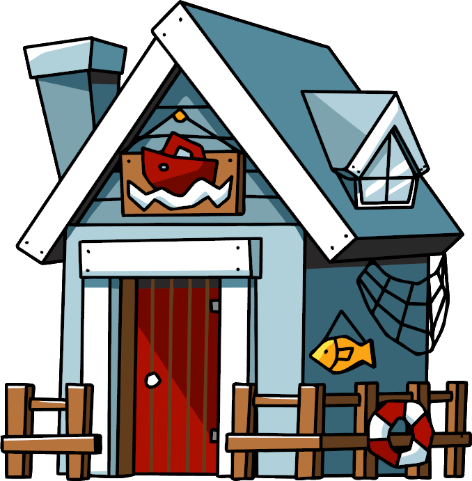 Boat House - Boat House Clip Art (678x691), Png Download