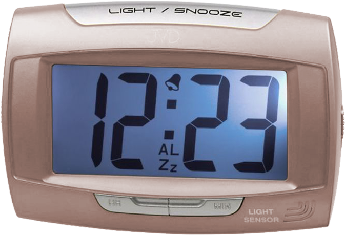 Digital Alarm Clock Jvd Sb91 - Radio Clock (907x680), Png Download