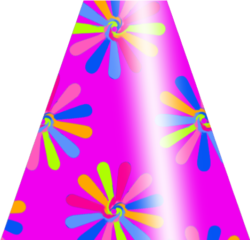 Birthday Hat Clipart Birthday Girl - Party Hat Transparent Background (640x480), Png Download