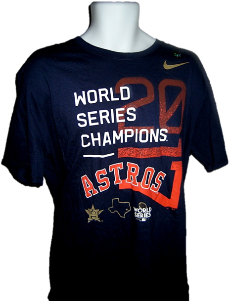 Nike "2017 World Series Champions" Houston Astros Mens - Summer Camp Flyer (480x640), Png Download
