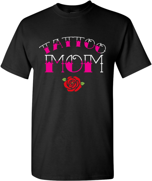 Mom Tattoo Adult Unisex T-shirt - Voivod Post Society Shirt (580x725), Png Download