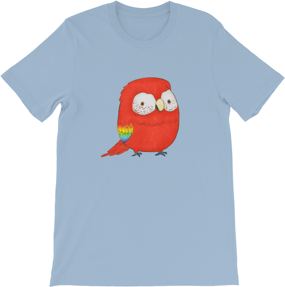 Macaw T-shirt - Cardinal (1000x1000), Png Download