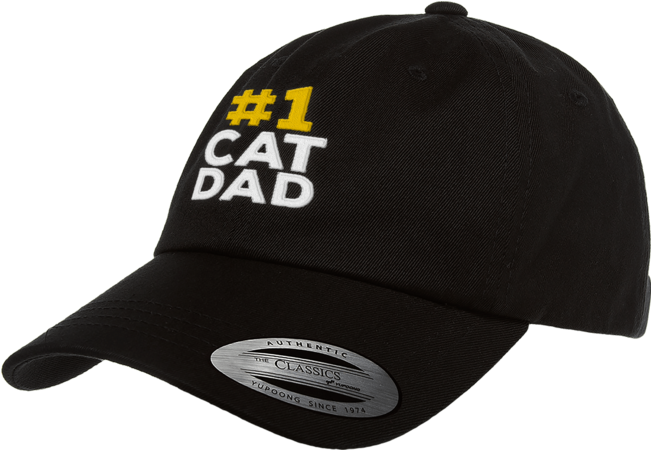 #1 Cat Dad Hat - Bullworth Academy Cap (650x650), Png Download