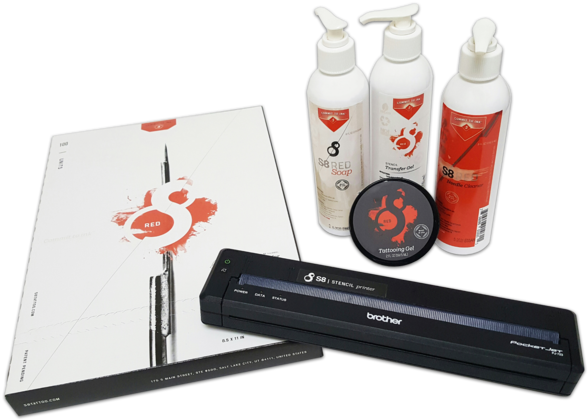 S8 Stencil Printer - Plastic Bottle (600x539), Png Download