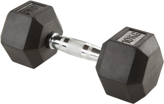 Hex Dumbbells - Dumbbell (571x571), Png Download