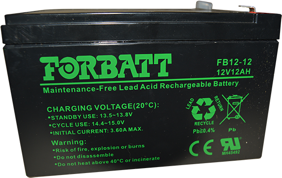 Click To Enlarge Image Fb12-12 Web - Battery (750x500), Png Download