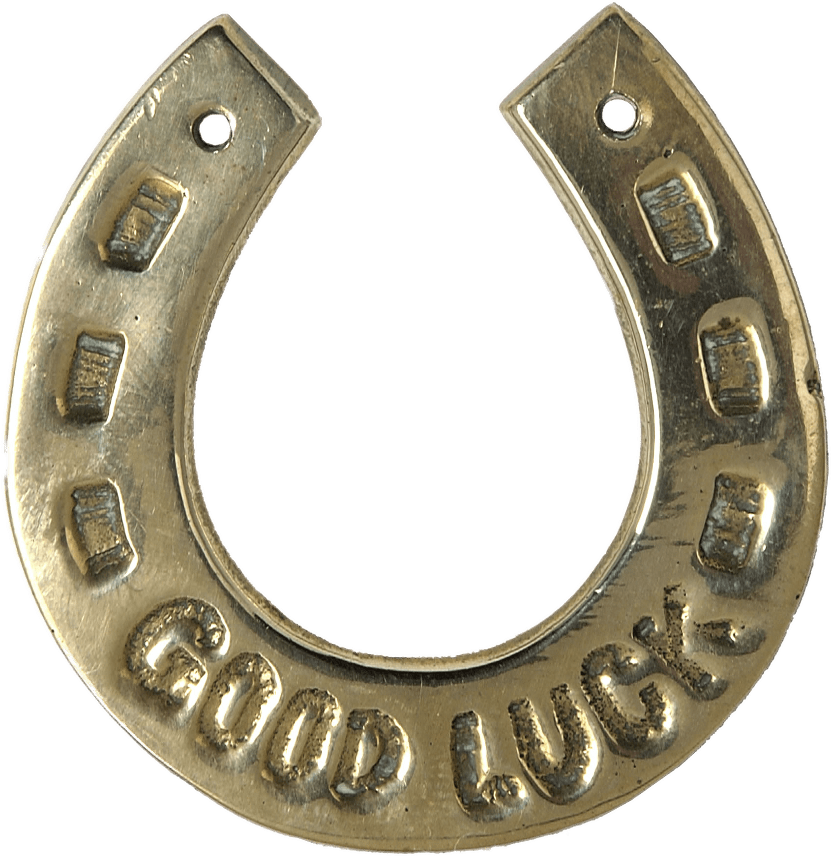 Download - Good Luck Horseshoe (1800x1800), Png Download