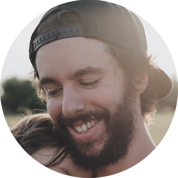 Victor - Daddy And Kids (612x611), Png Download