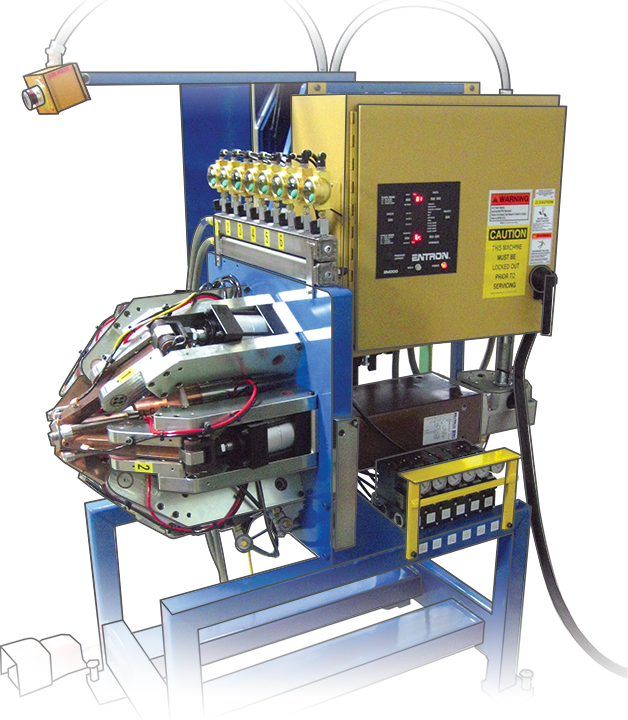 Resistance Welder Stainless Steel Exhaust Welder 6 - Stainless Steel Resistance Welding Machine (628x720), Png Download