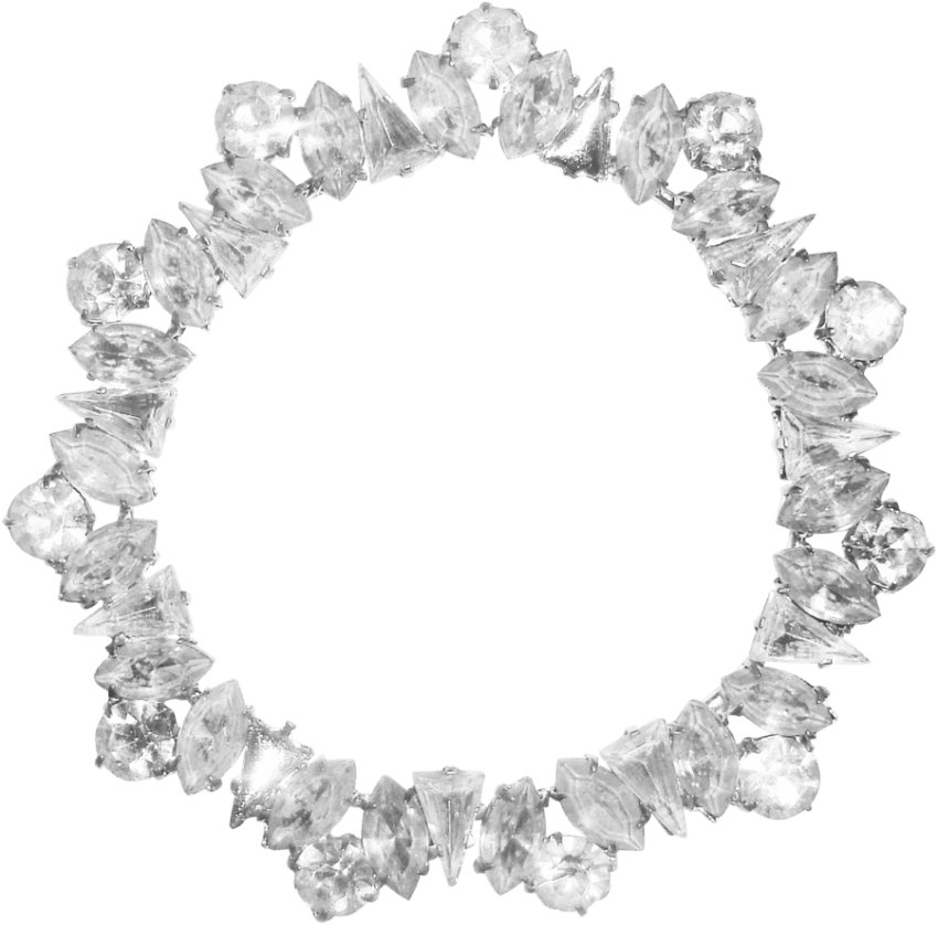 Free Png Download Border Diamond Frame Png Images Background - Diamond Frame Png (850x838), Png Download