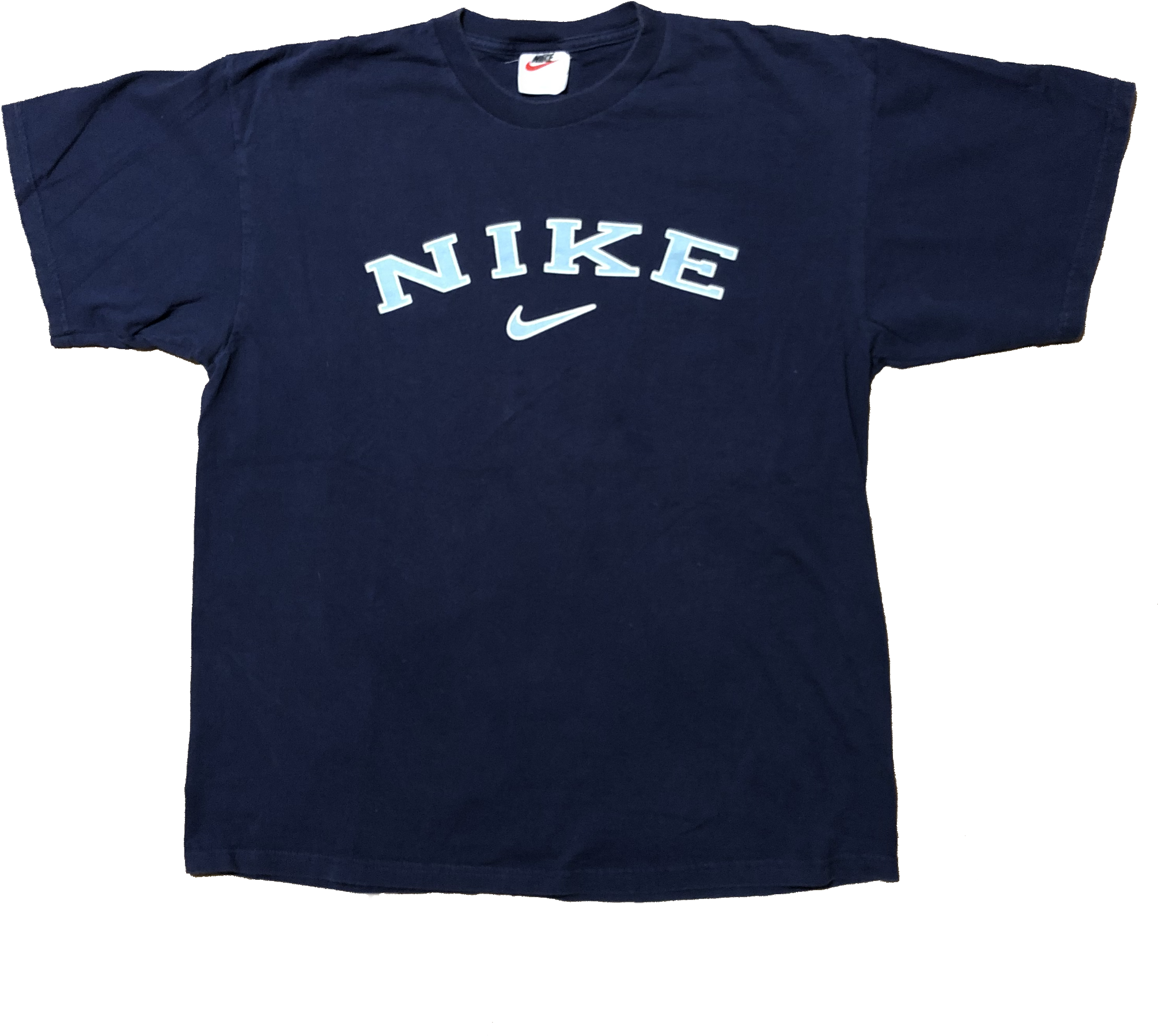Vintage 90s Nike Logo Shirt Navy Size Large - Kiwanis Is My Superpower (2048x2048), Png Download