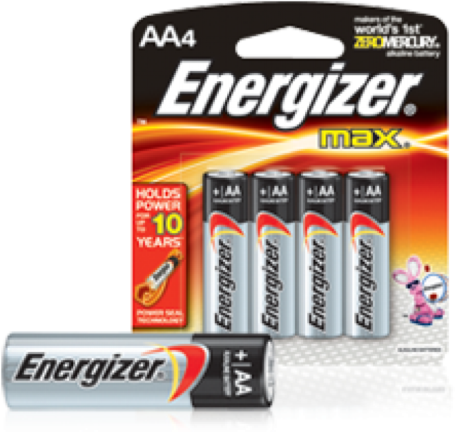 Energizer Battery Aa - Energizer (960x640), Png Download