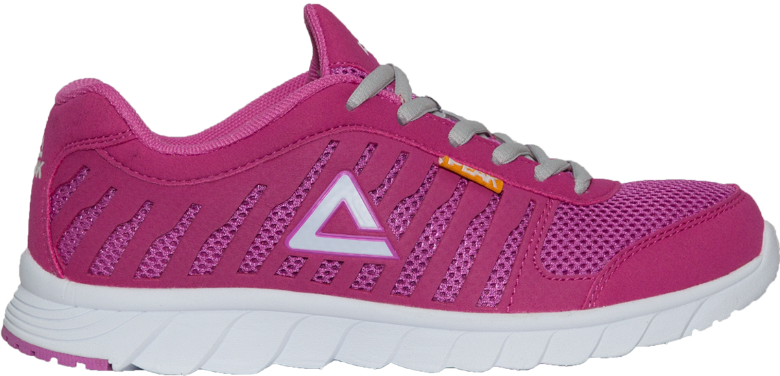 Ripples Pink Grey - Running Shoe (1200x1200), Png Download