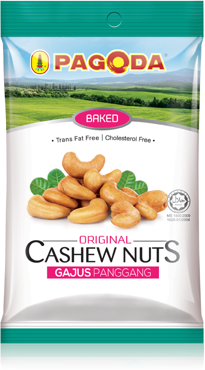 Baked Cashew Nuts - Pagoda Nuts (738x797), Png Download