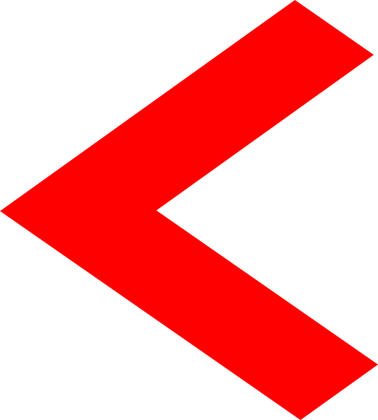 Red Left Arrow Icon (534x594), Png Download