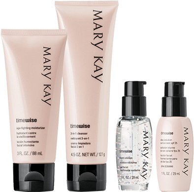 4 Productos, 11 Beneficios - Mary Kay Timewise (1400x450), Png Download