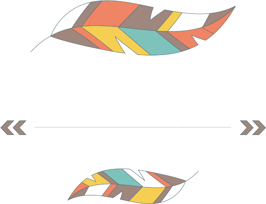 Feathers Arrow Lines Textline Line Header Decor Decorat - Graphic Design (1024x1024), Png Download
