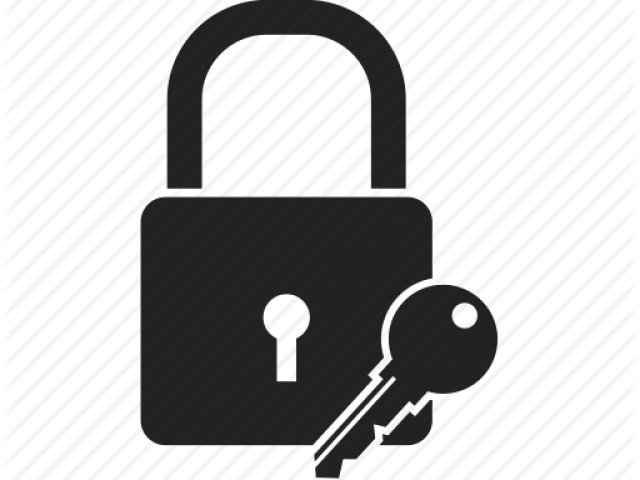 Lock Keys Facts Clipart Png - Icono De Un Candado (640x480), Png Download