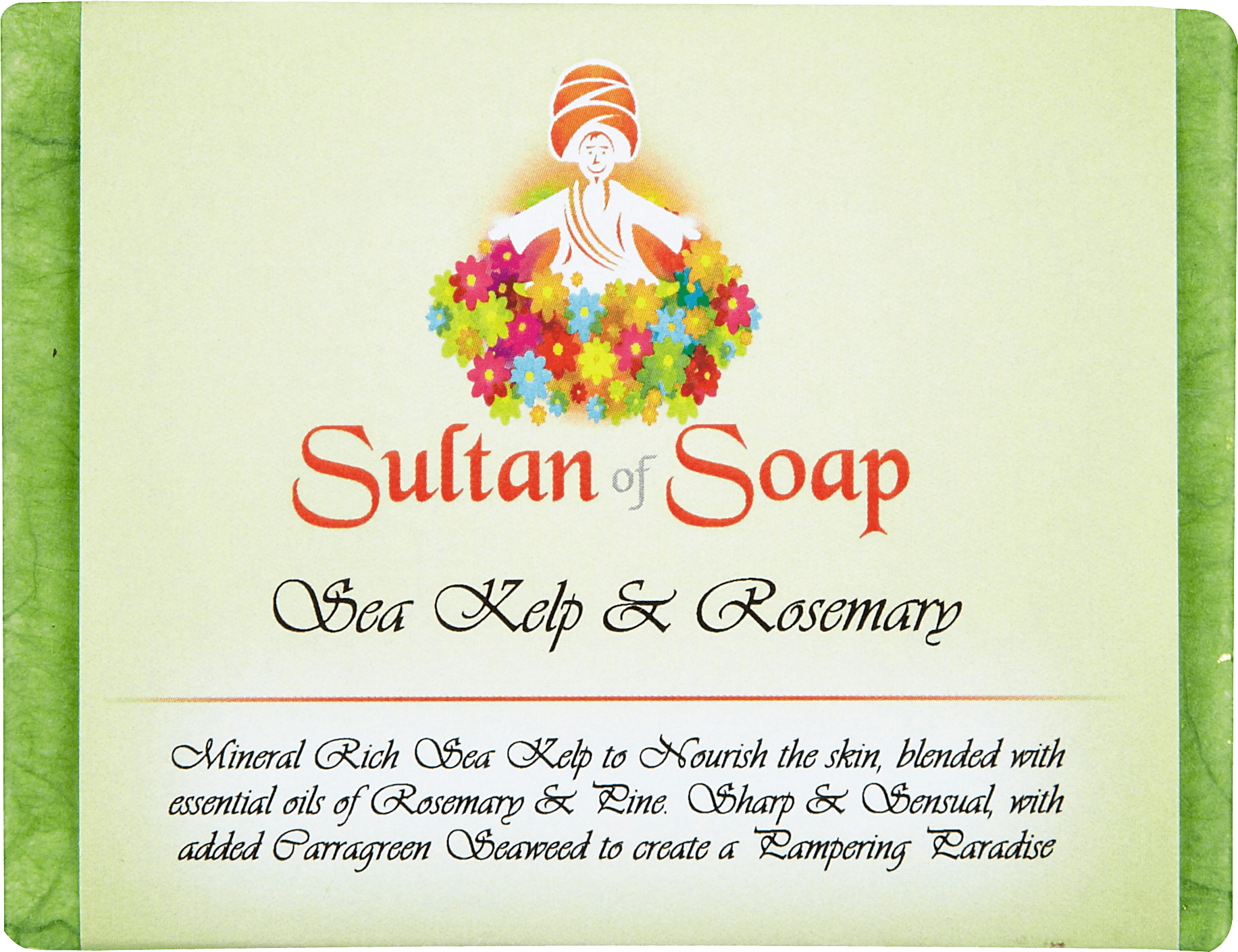 Lavender & Rosemary With Sea Kelp Natural Soap Bar, - Soap (2982x2982), Png Download
