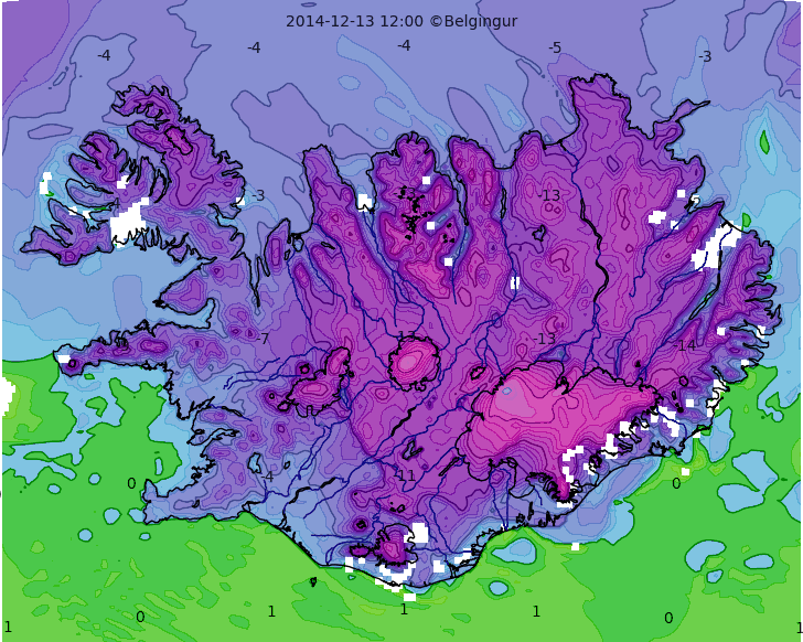 This Map Shows The Effects Of Wind Chill - Illustration (728x582), Png Download