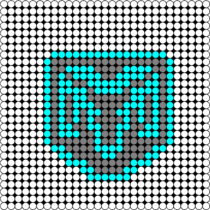 Dodge Ram Emblem Perler Bead Pattern / Bead Sprite - Kill The Noise Ktn (770x767), Png Download