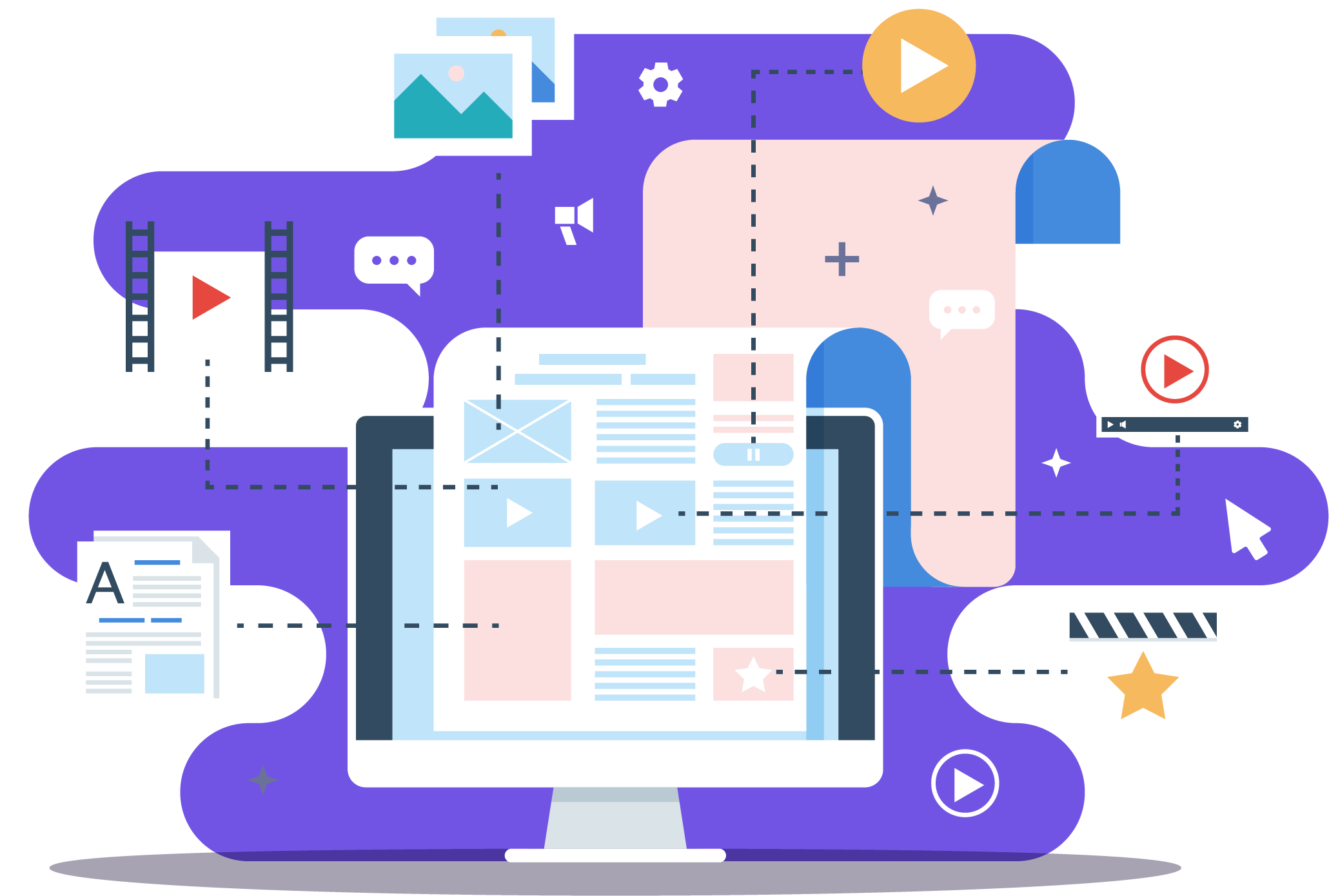 About The Headlines You See In The News And Give You - Content Marketing (2061x1390), Png Download