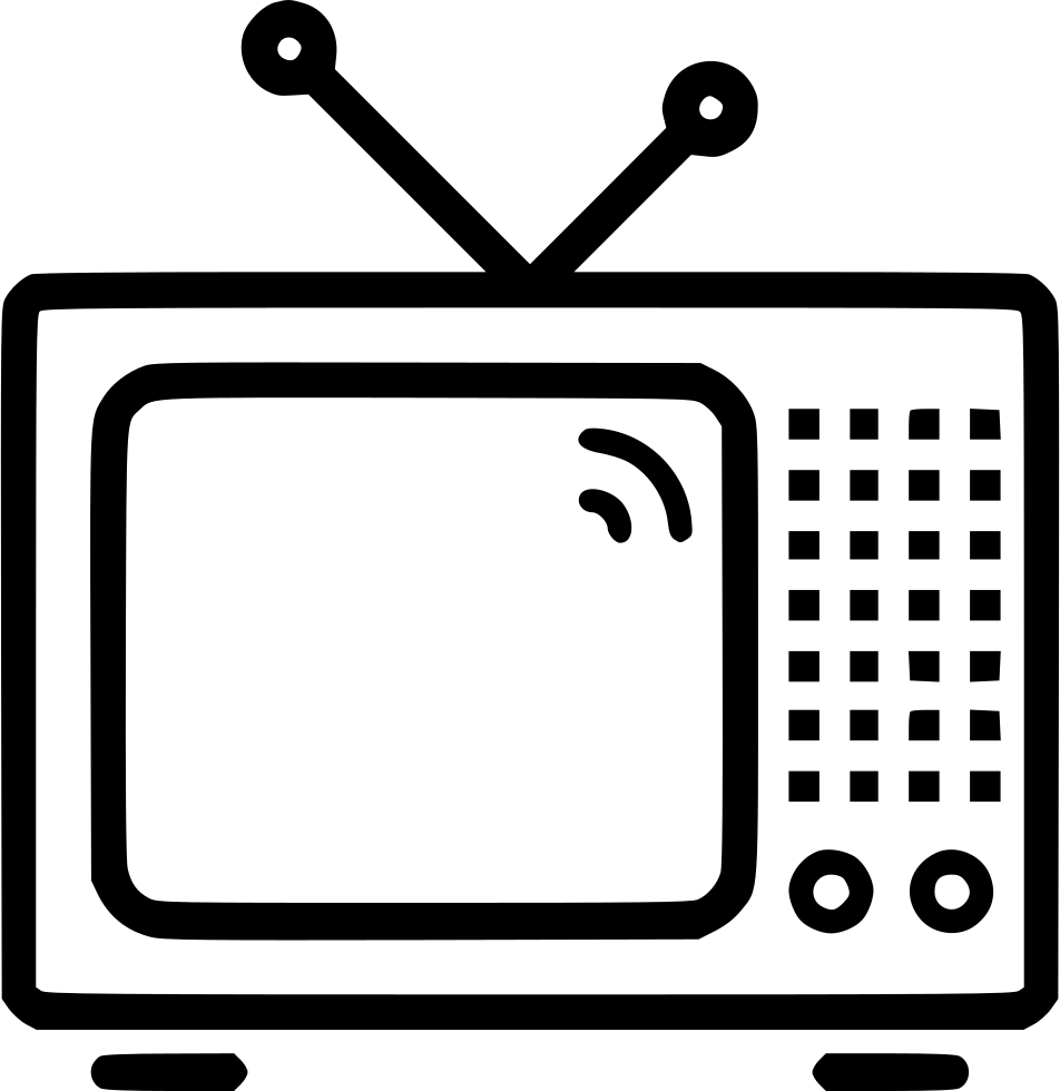 Old Television Multi Comments (952x980), Png Download