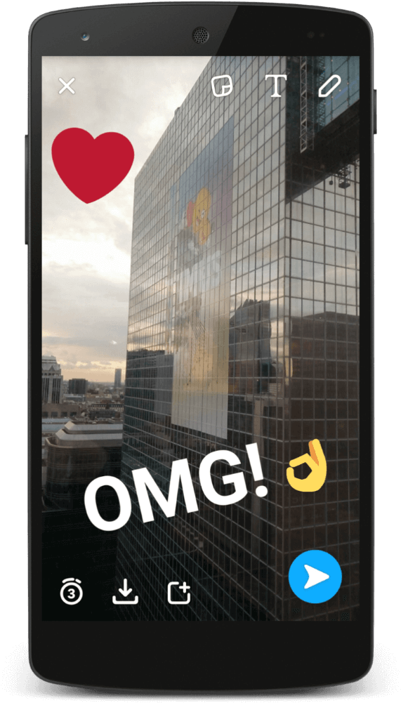 Add Emojis And Written Text - Tower Block (586x1000), Png Download