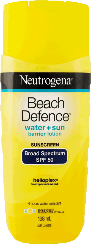 Neutrogena® Beach Defence® Lotion Spf50 198ml - Neutrogena Beach Defence (826x826), Png Download