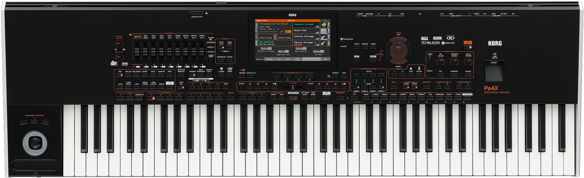 Korg Pa4x76 76 Key Professional Arranger Workstation - Pa4x Oriental Price (1200x480), Png Download